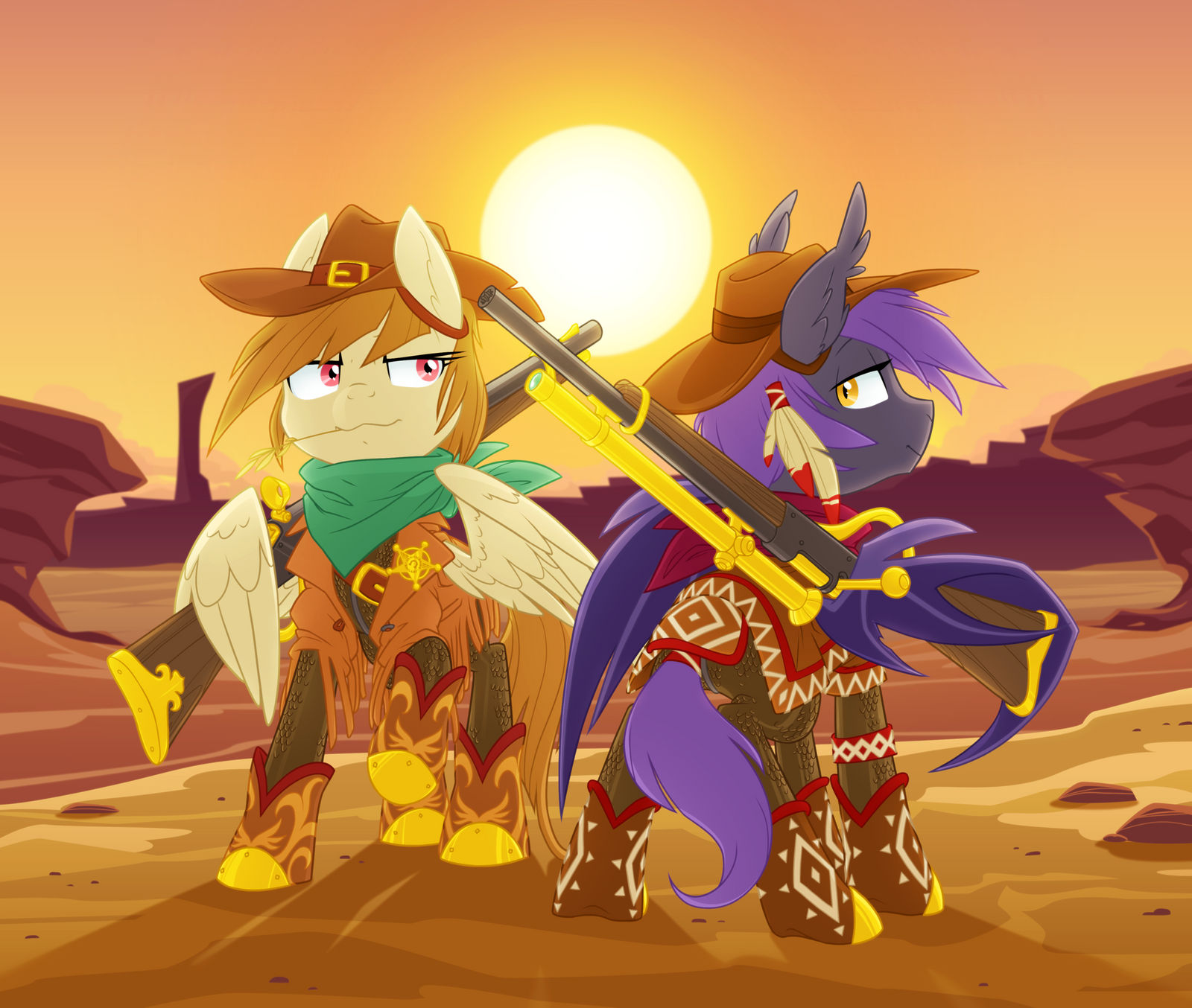 Golden Riders of the Frontier