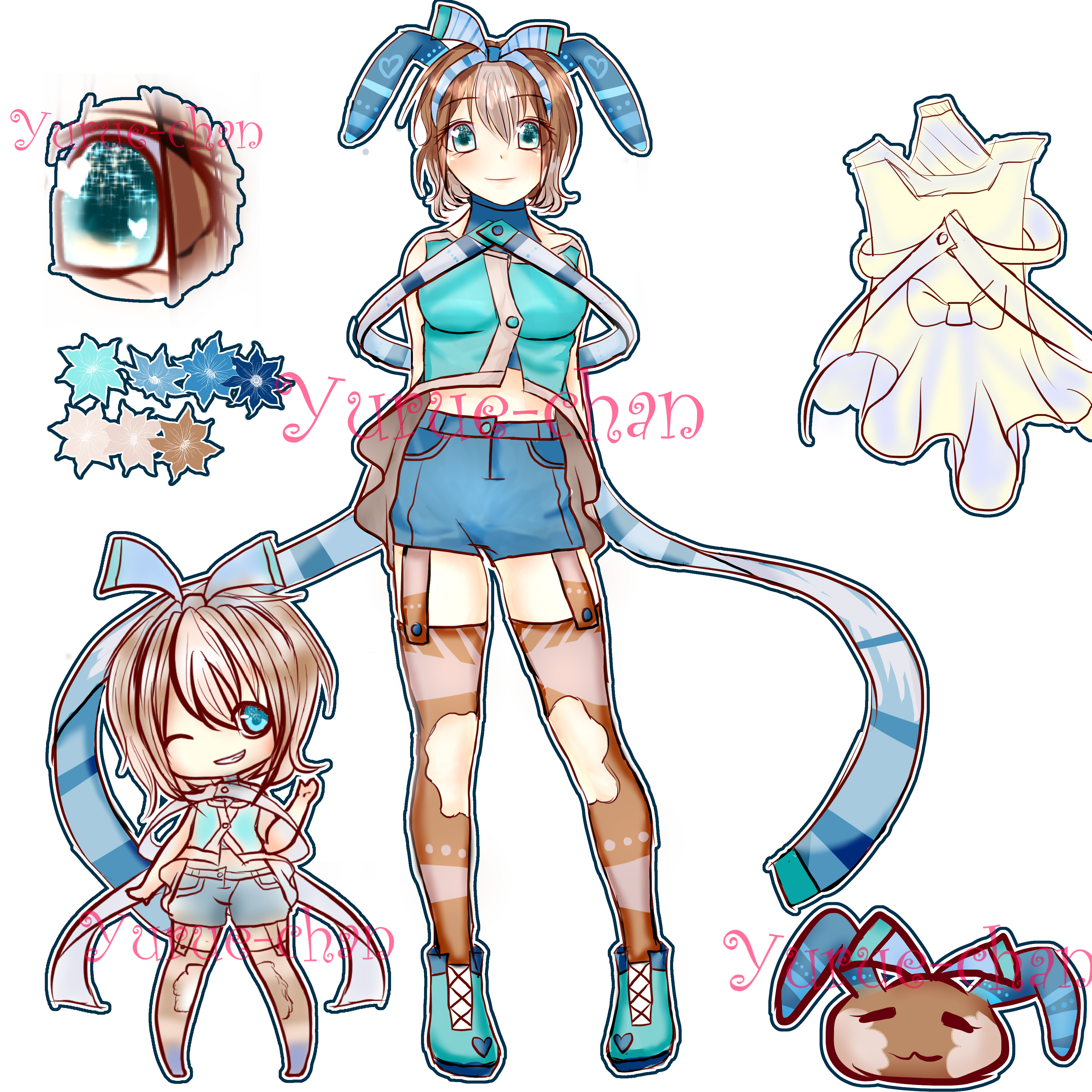 [1 PT SB] Blue Bunny Adoptable [CLOSED]