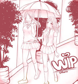 [Commission WIP] Despite The Rain