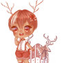 Festive Deer [Adopt Reveal]