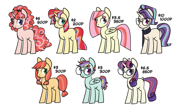 SHIP ADOPTS ~ MOONDANCER + MAIN PONIES ~ OPEN!