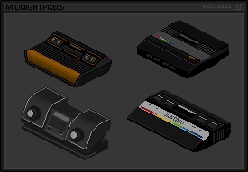 Modular Atari Console Atari console set by R2DJ78 on DeviantArt