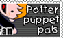 Stamp: Potter puppet fan