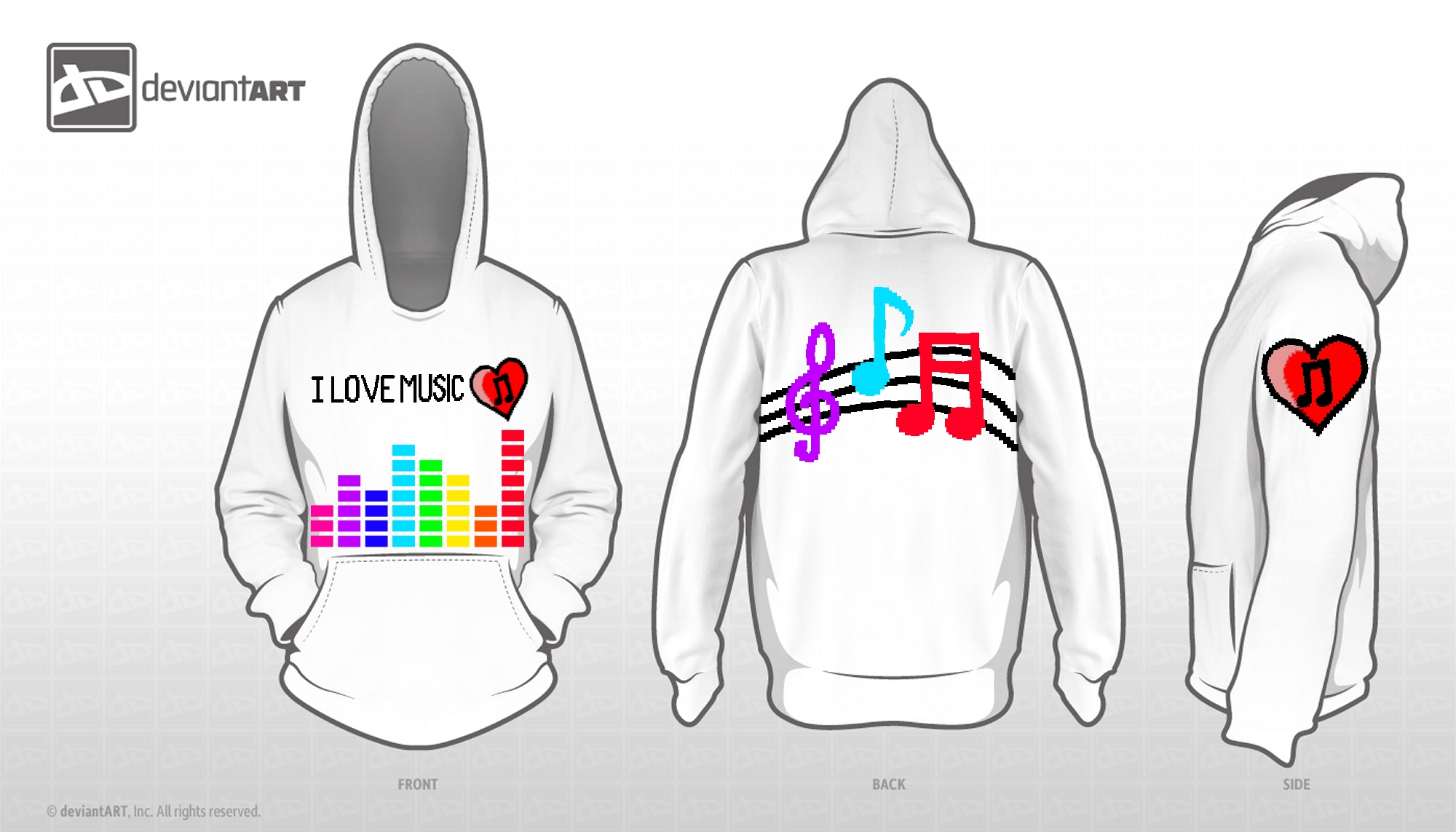 I LOVE MUSIC - 8-Bit