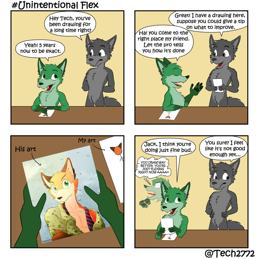 Unintentional Flex by Tech2772 on DeviantArt