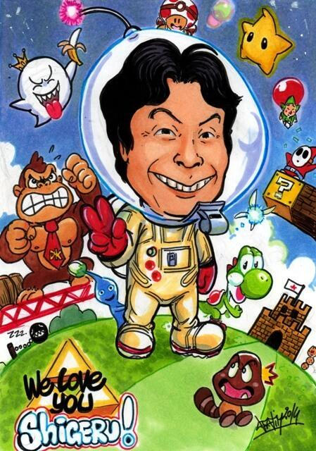 Shigeru Miyamoto [NINTENDO] by MuKiPoDe on DeviantArt