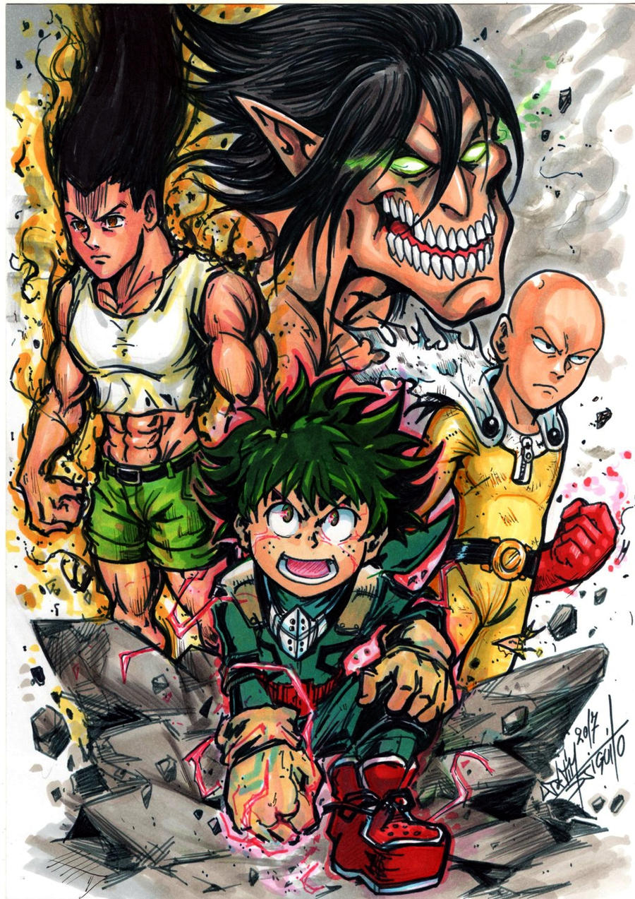 MHA x OPM x SNK x HXH