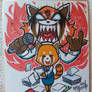 Aggretsuko shikishi