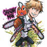 Chainsaw man Denji x Pochita