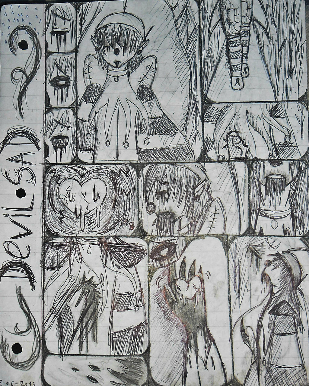 Sad Comic Deviantart COMIC: Devil Sad Kross#1 by MS-SHADOW-22 on DeviantArt
