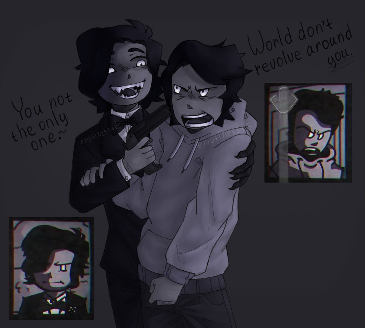 Cesar Torres and Mark Heathcliff by emptinesst6 on DeviantArt