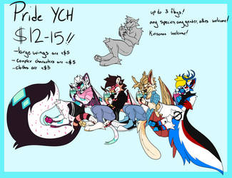 {OPEN, UNLIMITED SLOTS} Pride 2021 YCH