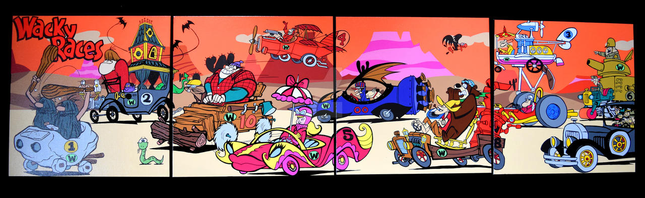 Aliexpress Wacky Races Wacky Races by popcomicshop on DeviantArt