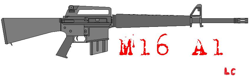 MS Paint: M16 A1