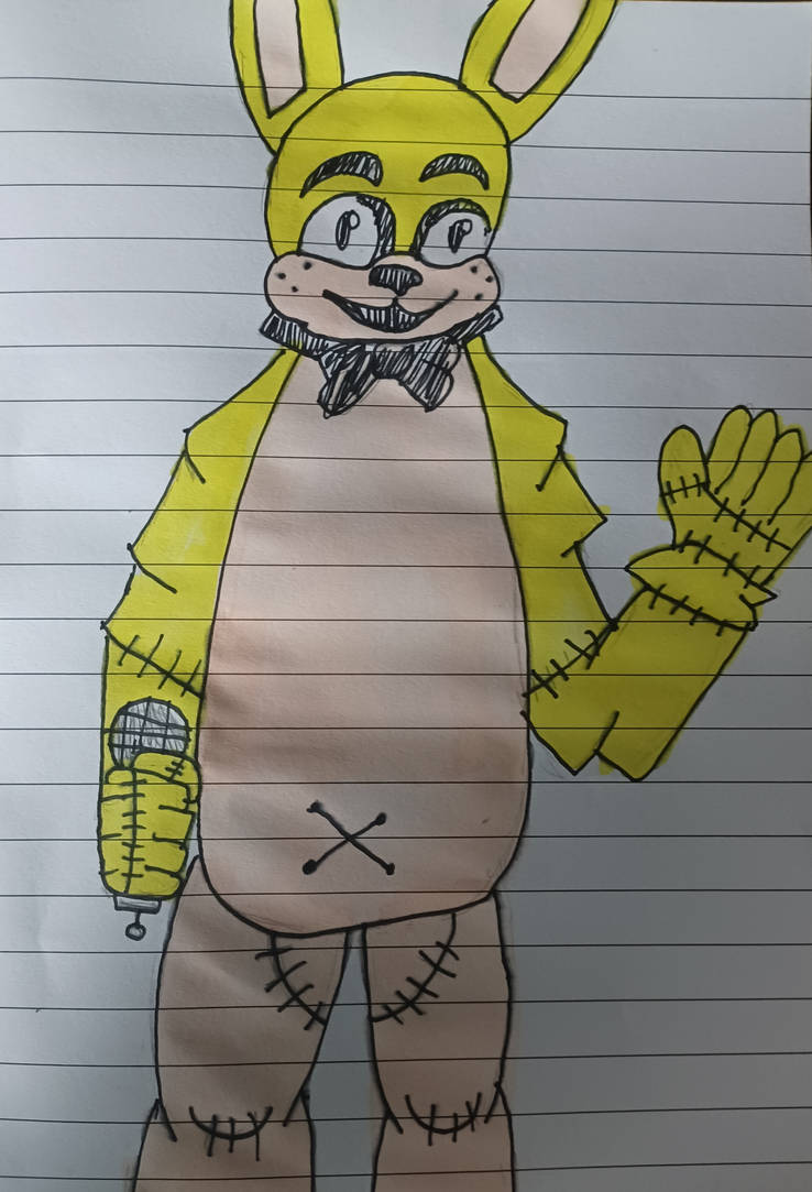 Yellow rabbit (Horrors of the Company) by Moltensart on DeviantArt
