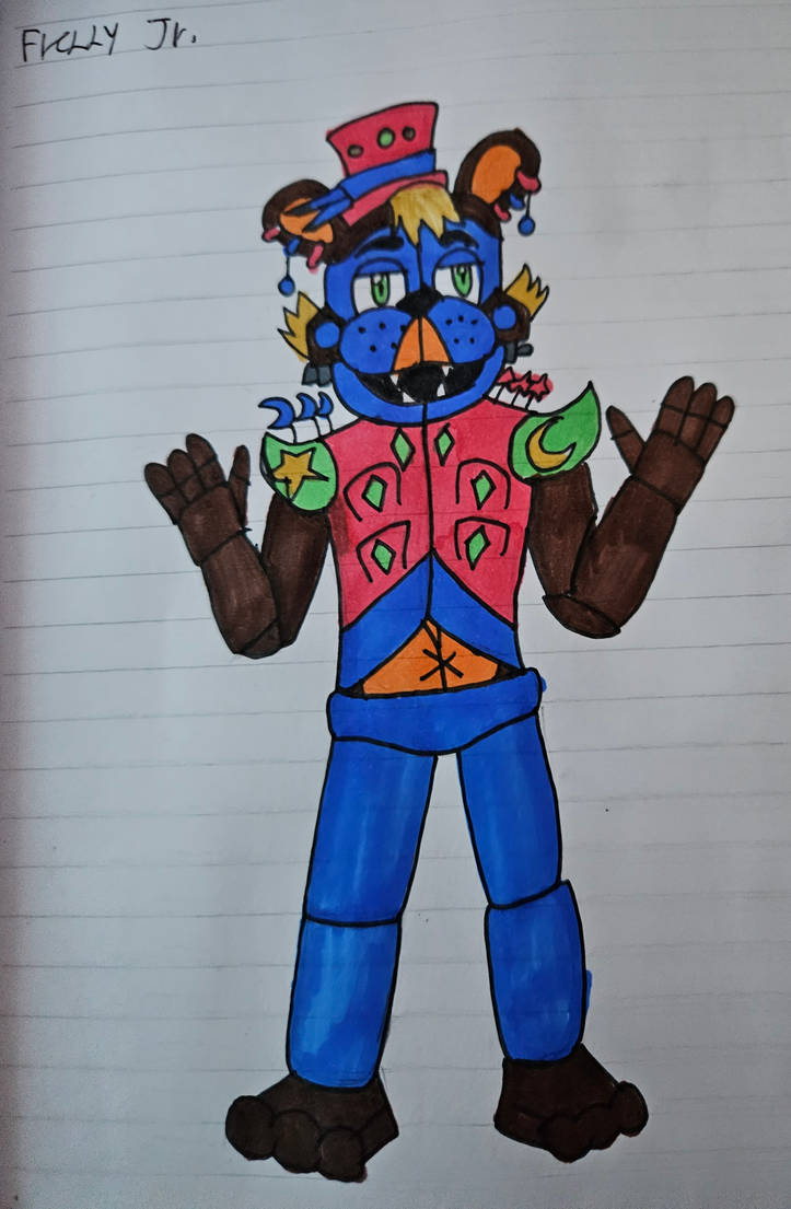 Freddy Shell Jr Freddy Jr. (Redraw/Redsegined) by Moltensart on DeviantArt