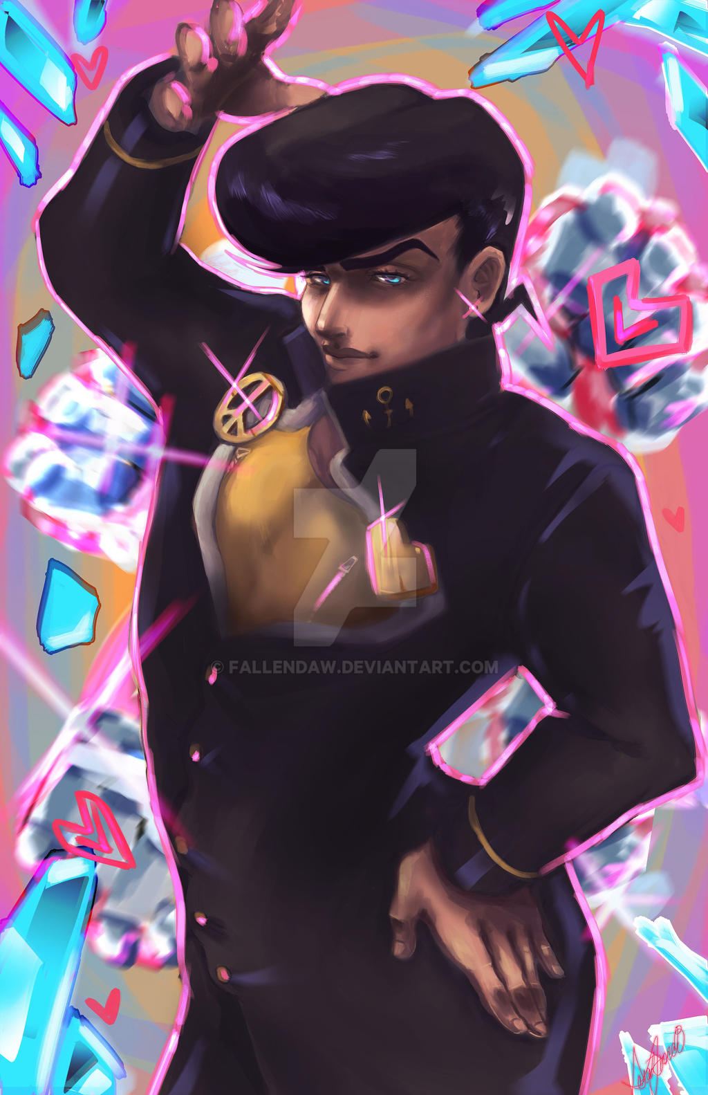 Josuke by FallenDaw on DeviantArt
