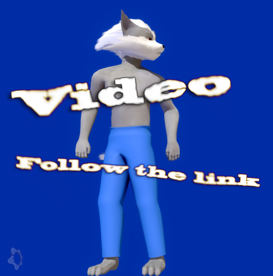 Little Wolf 3D animation test