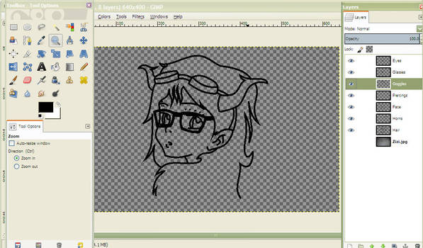 Homestuck Troll OC: Zeezee WIP