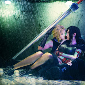 Cloud and Tifa: Shelter
