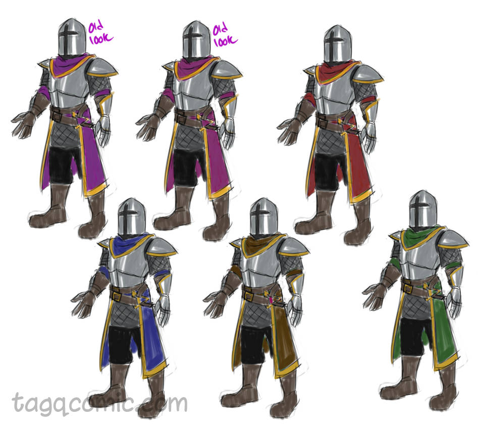 Sir Gavin and the Legend of the Swapped Palettes by TAGQcomic on DeviantArt