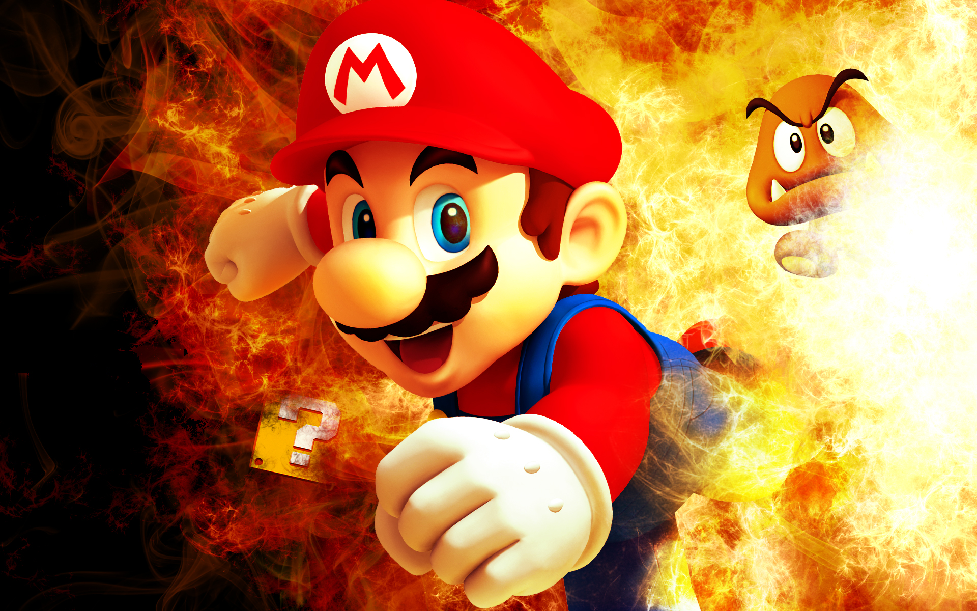 Mario Explosion by rebel28 on DeviantArt