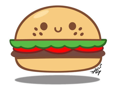 Hamburger sketch 