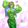 Flexing Doctor Hulk