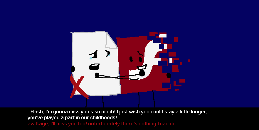 goodbye flash (fake screenshot)