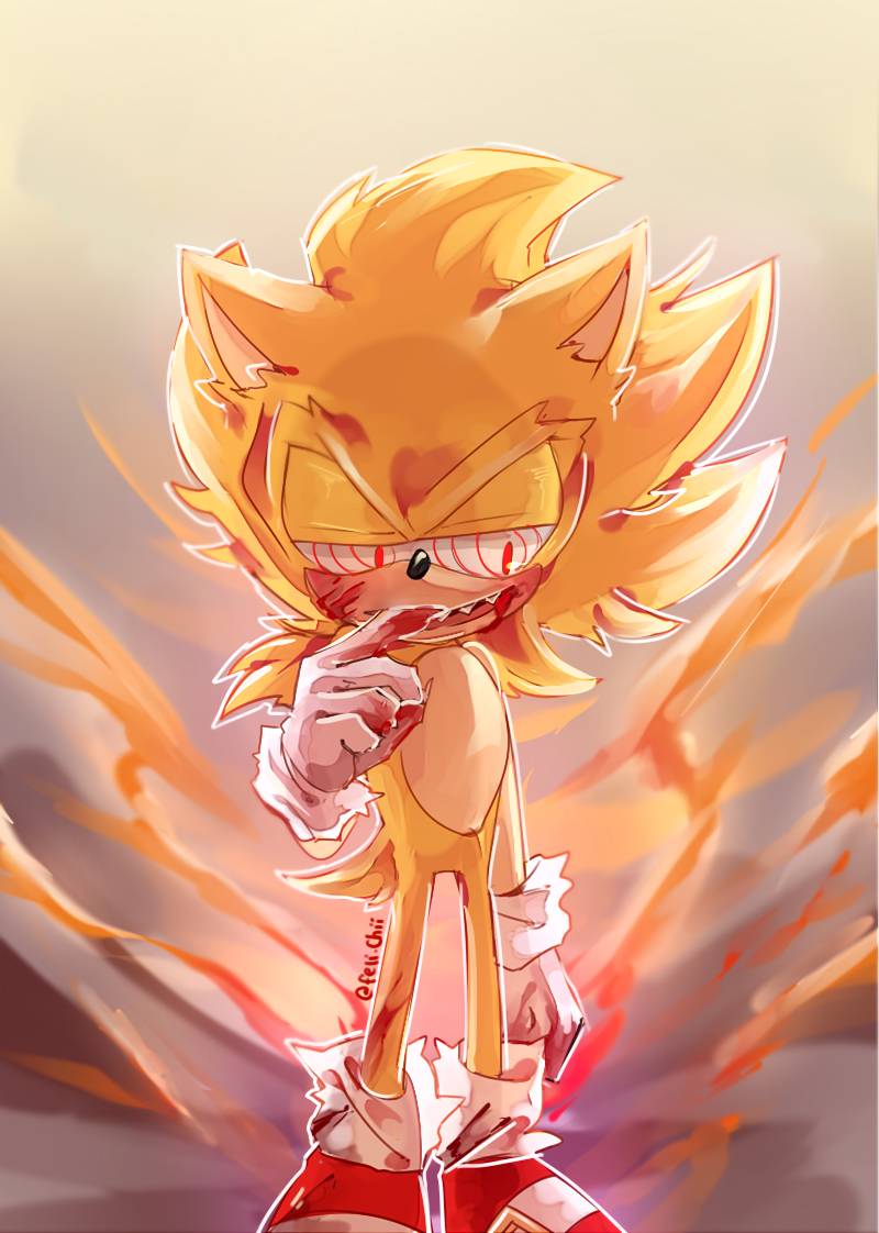 Movie Sonic: Fleetway Sonic edit by SuperLizardGirl08 on DeviantArt