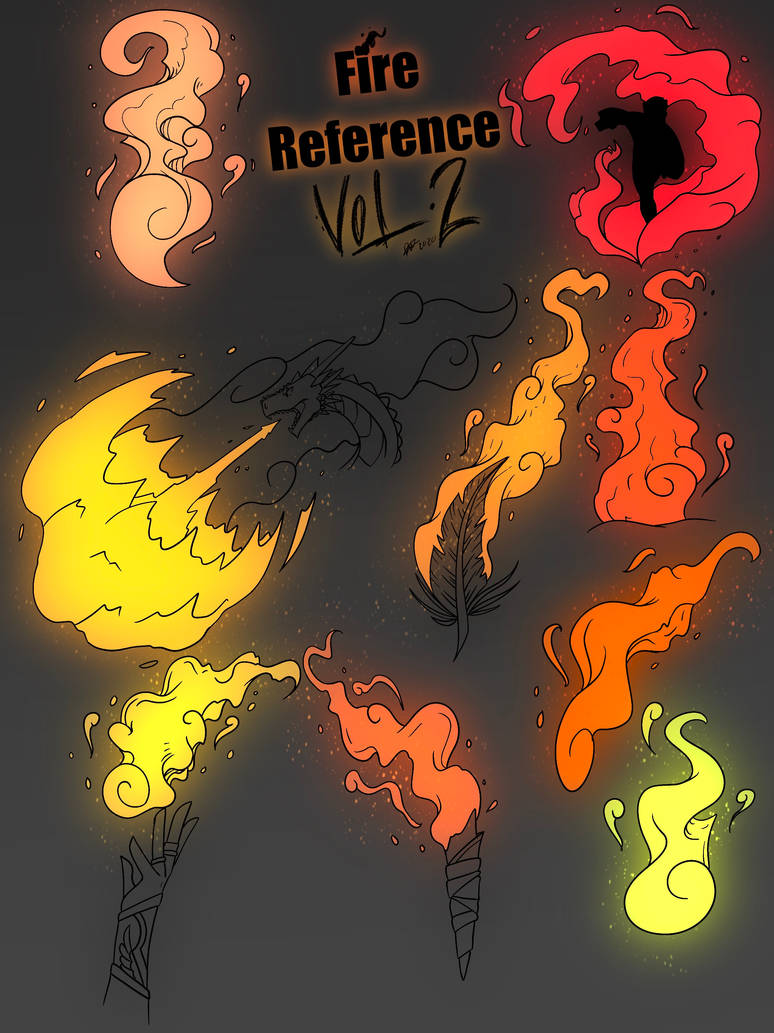 Fire Shape Ref Fire Reference VOL. 2 by 15Phoenix on DeviantArt