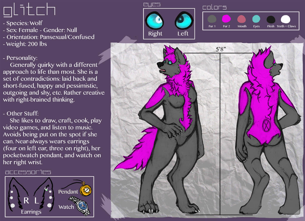 Glitch Ref Sheet 2013