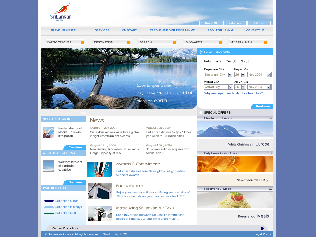 Booking online srilankan airline Book SriLankan