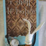 White Rabbit Art doll