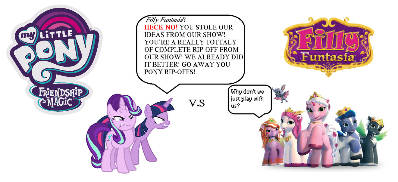 Filly Funtasia is a total rip-off of MLP:FIM (OLD) by Stephen-Fisher on ...