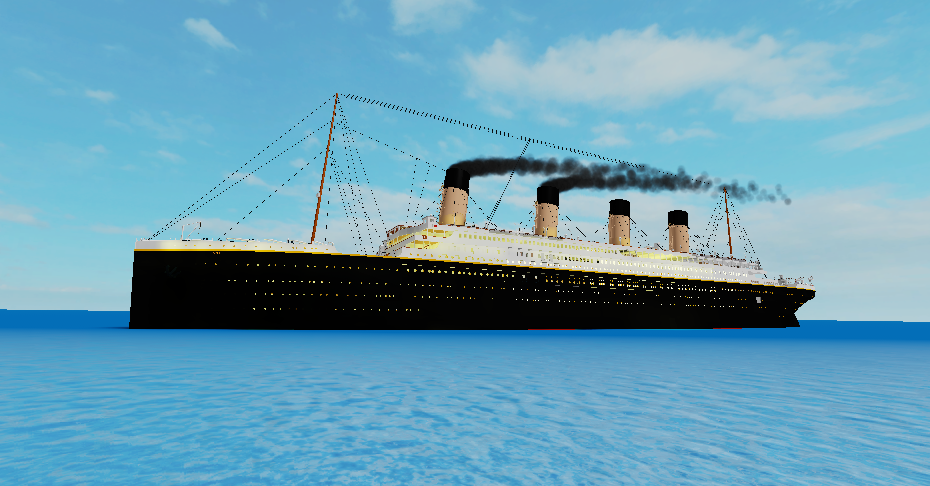 Roblox Titanic At Sea By Stephen Fisher On Deviantart - roblox titanic film
