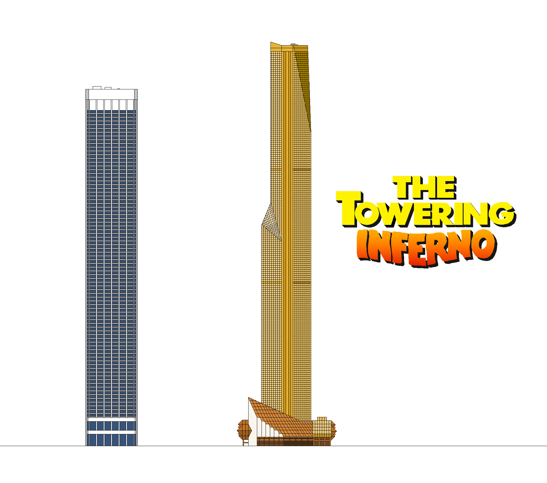 The Towering Inferno 1974 Buildings V2 By Stephen Fisher On Deviantart