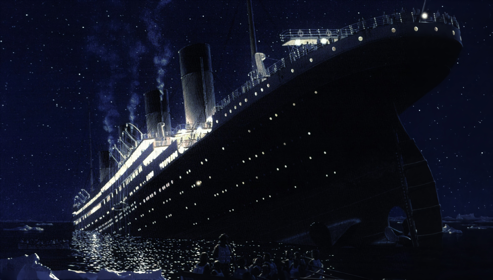 Titanic Sinking (Wallpaper 3) by Stephen-Fisher on DeviantArt