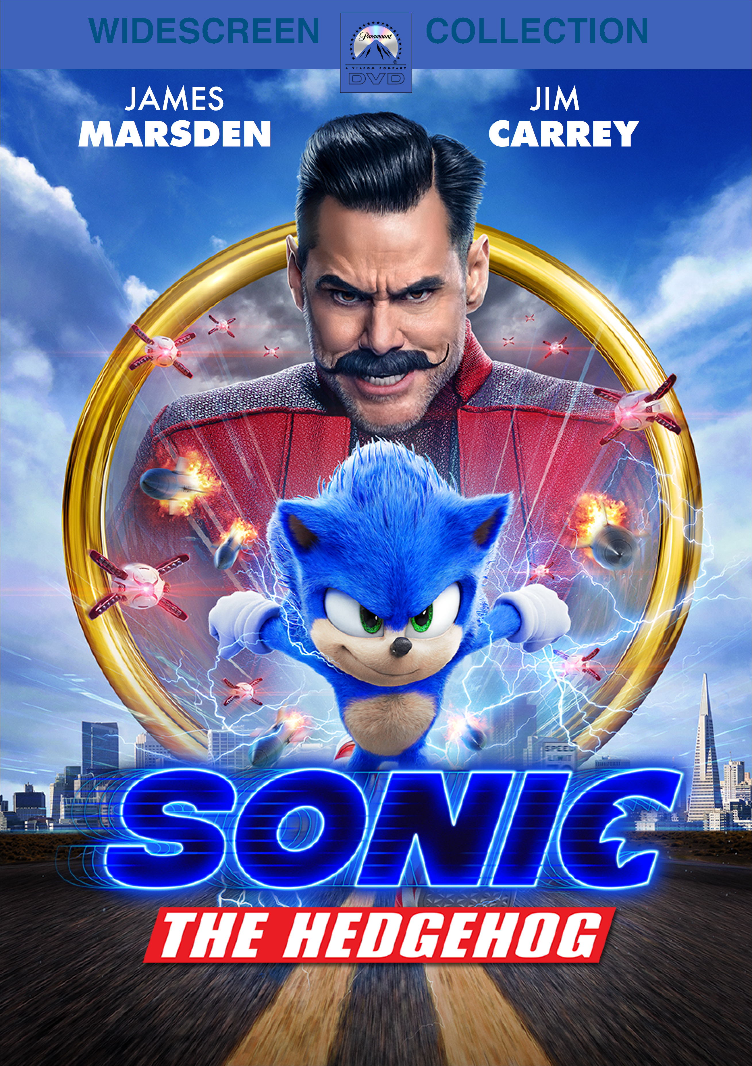 Sonic the Hedgehog 2020 Movie Poster Official Art