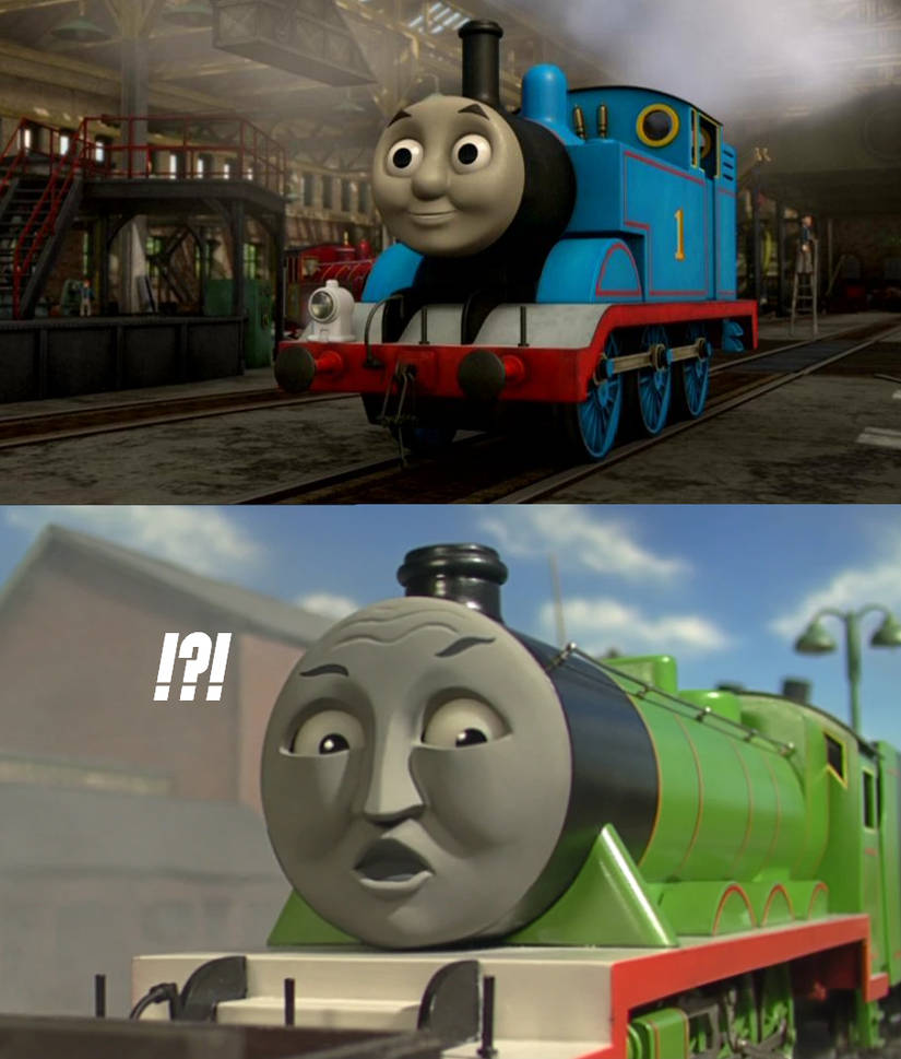 Henry's reaction to Wonky Whistle by Stephen-Fisher on DeviantArt