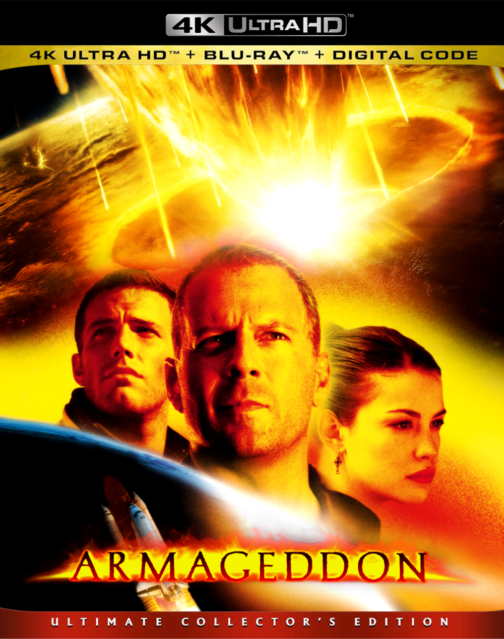 Armageddon Image Code Armageddon (1998) - 4K Ultra Blu-Ray Cover by Stephen-Fisher on DeviantArt