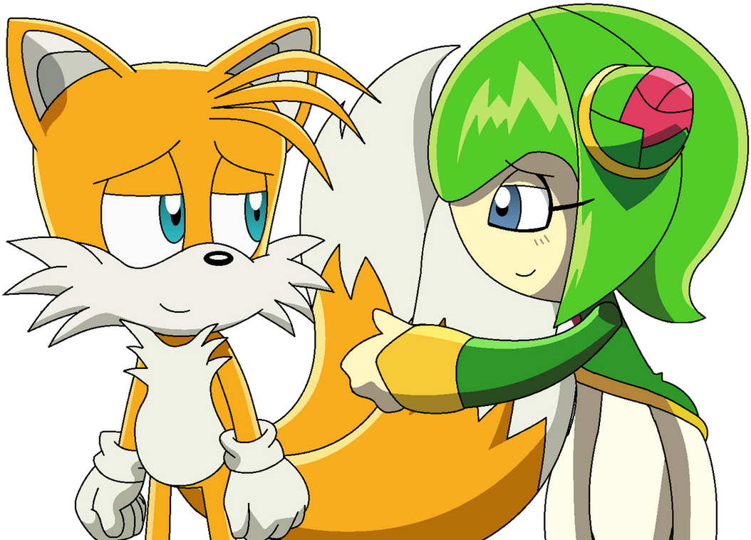 Cosmo hugs Tails' Tail 3 (Vector) by Stephen-Fisher on DeviantArt