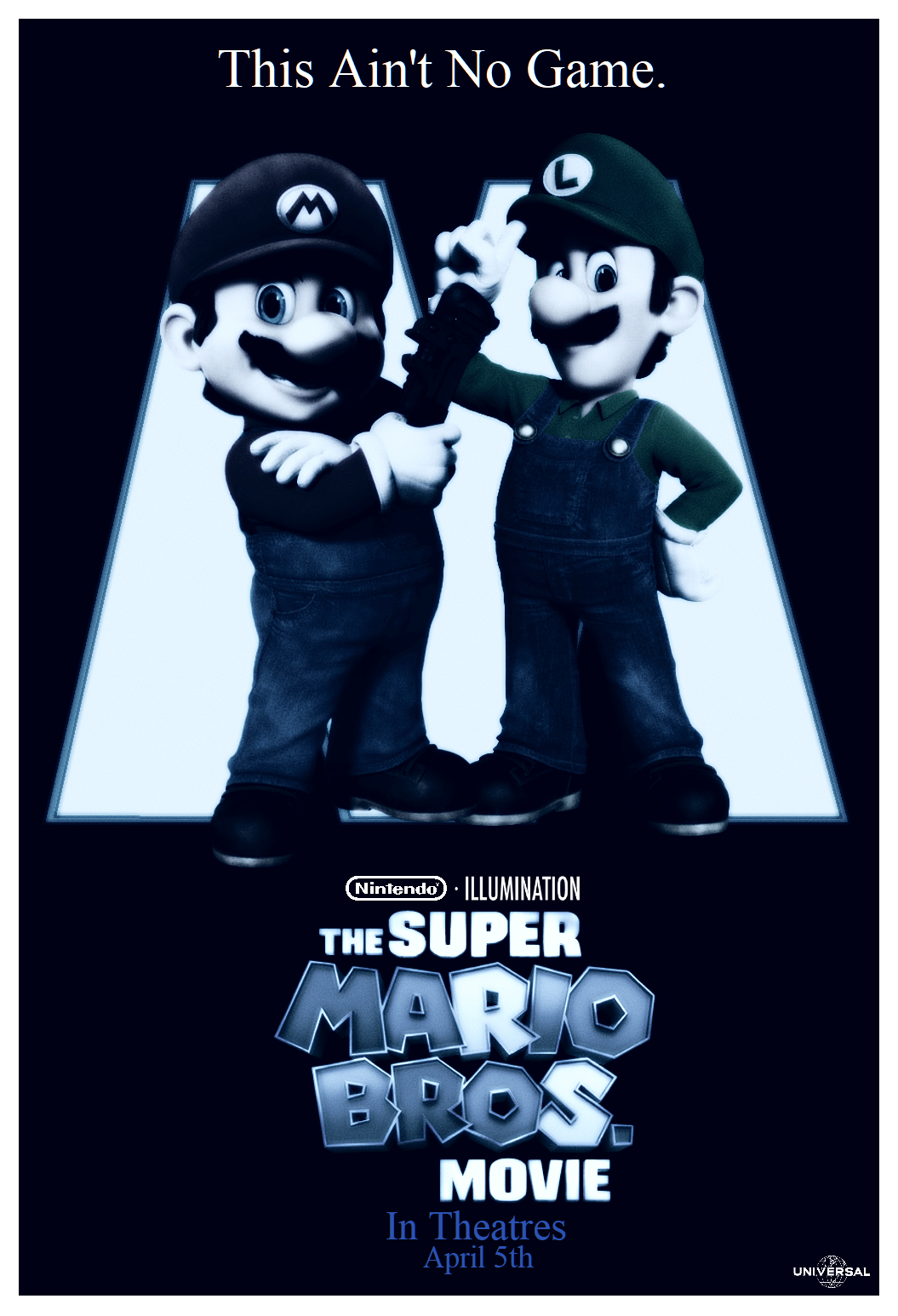 Super Mario Bros. 2 - O Filme (2024) Teaser Logo Fanmade 