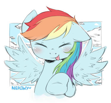 Rainbow Dash - Basic Colours [''Commission'']