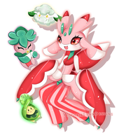 Lurantis and Friends! [Speedpaint]