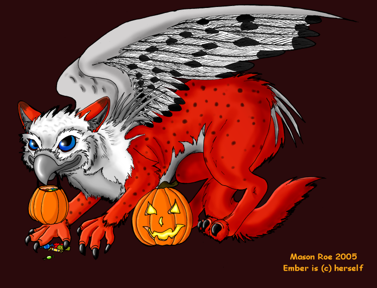 GGAX- Ember Gryphon by TallonRoe