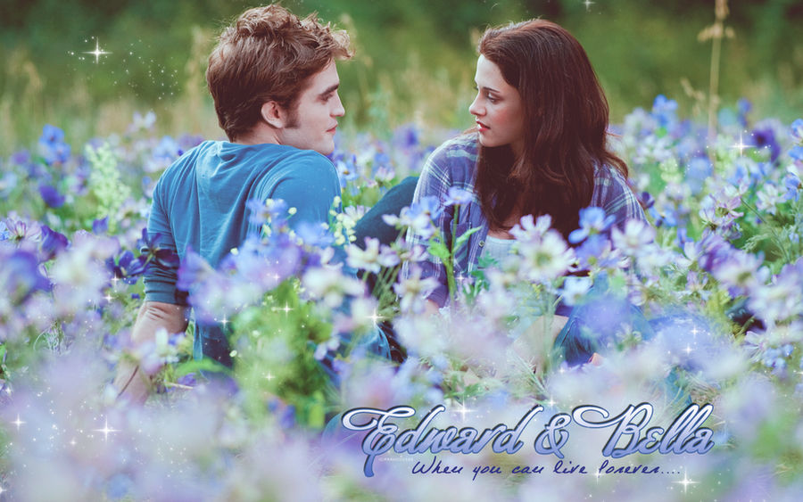 Edward and Bella Wallpaper