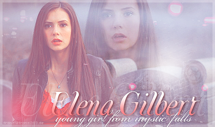 Elena Gilbert - Young girl from Mystic Falls