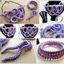 Violet Tentacle Set