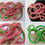 LS 13 Kitty's Lime and Pink tentacles